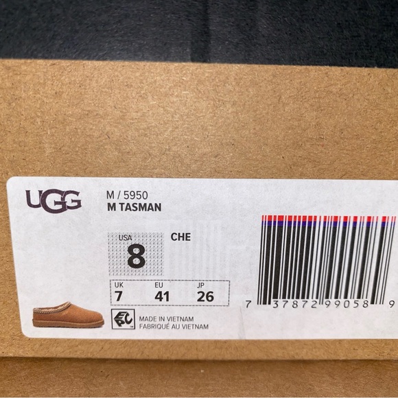 BRAND NEW IN BOX UGG Tasman Slipper. Ships out same or next day! - Picture 15 of 15